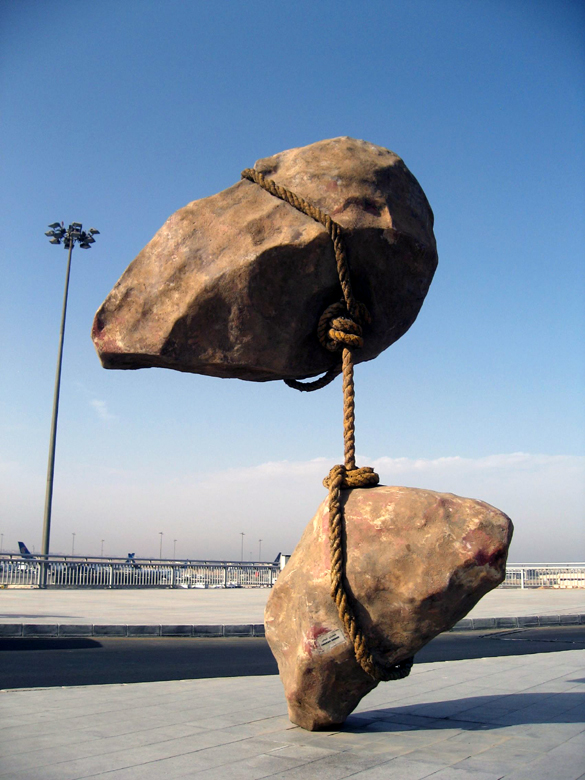 Smaban Abbas's Cairo airport sculpture