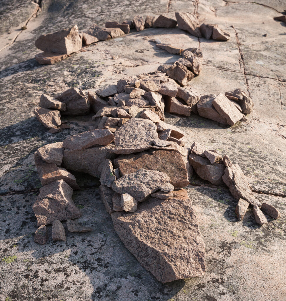 Dry stone sculpture 2